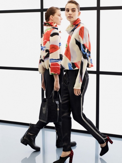 Romy Schönberger for Giorgio Armani Pre-Fall 2017 