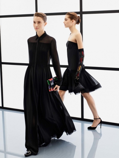 Romy Schönberger for Giorgio Armani Pre-Fall 2017 