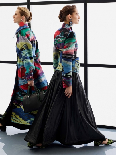 Romy Schönberger for Giorgio Armani Pre-Fall 2017 