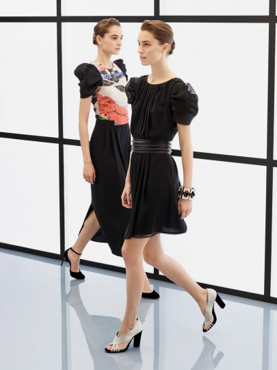 Romy Schönberger for Giorgio Armani Pre-Fall 2017 