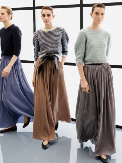 Romy Schönberger for Giorgio Armani Pre-Fall 2017 