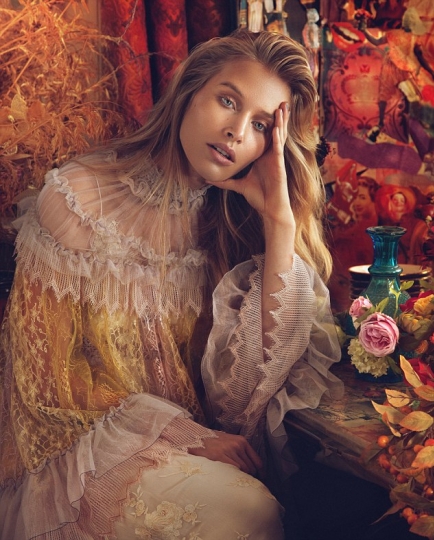 Annemara Post for You Magazine January 2017, photographer Andres de Lara 