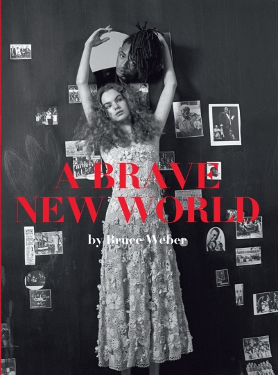 Stunning Estella’s 2th cover in 2017! Vogue Italia January 2017, photographer Bruce Weber, stylist Paul Cavaco, make-up Gucci Westman and hair Orlando Pita 