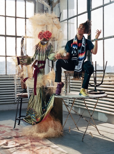 Stunning Estella’s 2th cover in 2017! Vogue Italia January 2017, photographer Bruce Weber, stylist Paul Cavaco, make-up Gucci Westman and hair Orlando Pita 