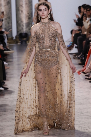 Romy Schönberger Couture shows Spring 2017 Elie Saab