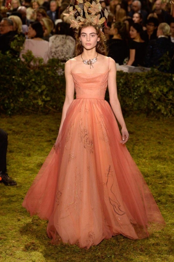 Romy Schönberger Couture shows Spring 2017 Dior