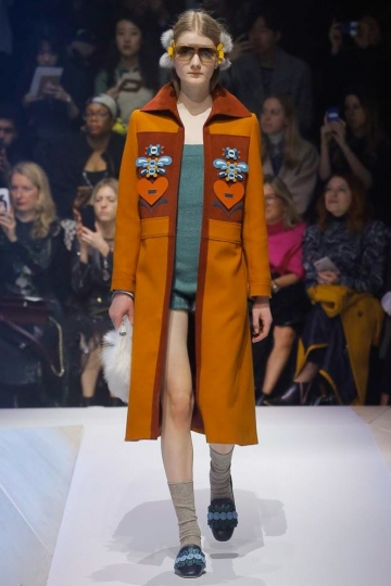 Veerle Verboom shows  FW 2017 Londen Anya Hindmarch 