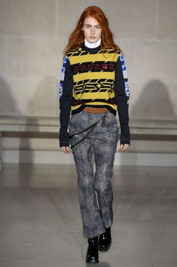 Melody Vroom World Wide Exclusive show Louis Vuitton Paris FW 2017 