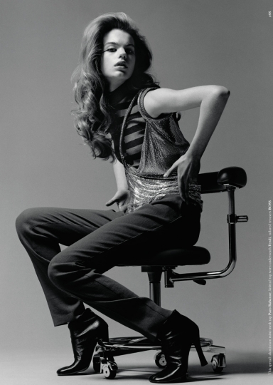 Estella Boersma for Dazed Magazine March 2016, photographer Theo Sion, styling Emma Wyman, hair Gary Gill and makeup Nami Yoshida 