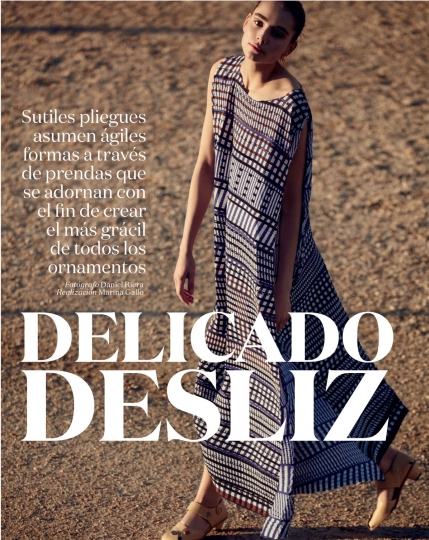 Romy Schönberger for Spanish Vogue March 2017, photographer Daniel Riera, stylist Marina Gallo, hair Peinado Saxon, make=up Karin Westerlund 