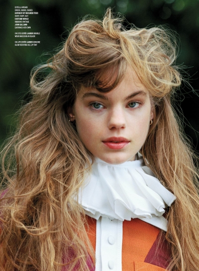 Estella Boersma for V Magazine March 2017, photographer Bruce Weber, stylist Armanda Harlech 