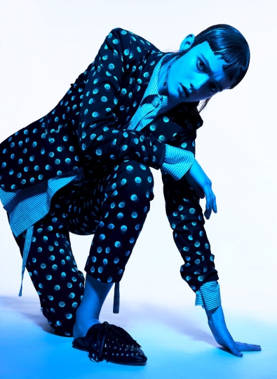 Roos van Eendenburg for Offblackmagazine, photographer Tim Verhallen, styling Alex van der Steen, Hair Magdalena Loza, Make-up Anita Jolles. 