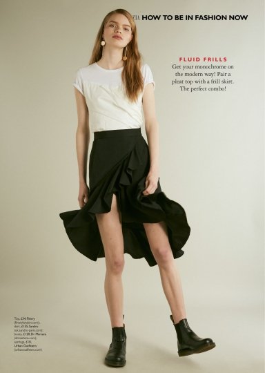 Elisa Hupkes for Grazia UK March 2017, photographer Sam Copeland, styling Polly Knight. 