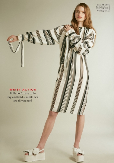 Elisa Hupkes for Grazia UK March 2017, photographer Sam Copeland, styling Polly Knight. 