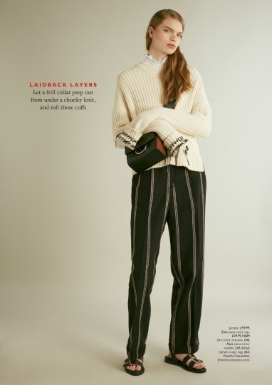 Elisa Hupkes for Grazia UK March 2017, photographer Sam Copeland, styling Polly Knight. 