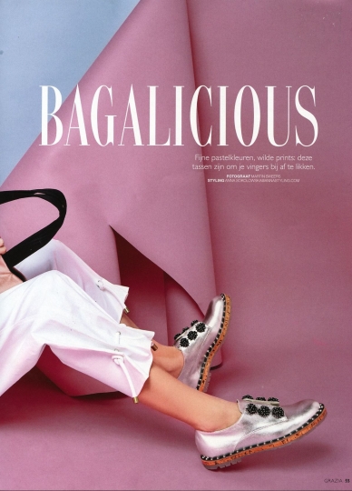 Sophie van Voskuilen for Dutch Grazia April 2017, photographer Martin Sweer, stylinst Anna Sokolowska, hair & make-up Ingrid van Hemert 