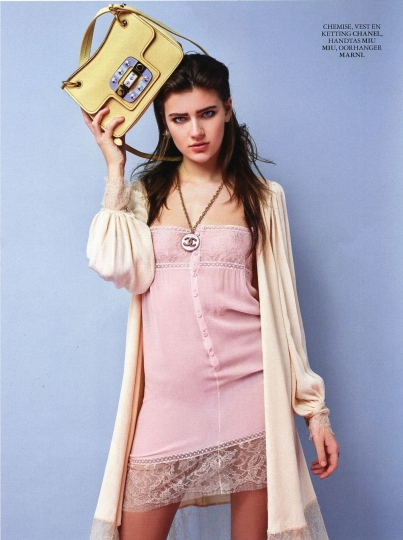 Sophie van Voskuilen for Dutch Grazia April 2017, photographer Martin Sweer, stylinst Anna Sokolowska, hair & make-up Ingrid van Hemert 