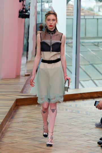 Demy de Vries exclusive debut for Prada Resort show 2018 