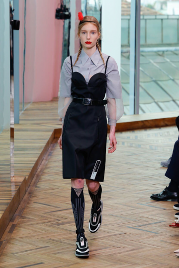 Demy de Vries exclusive debut for Prada Resort show 2018 