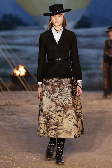 Romy Schönberger for Dior Resort show 2018 