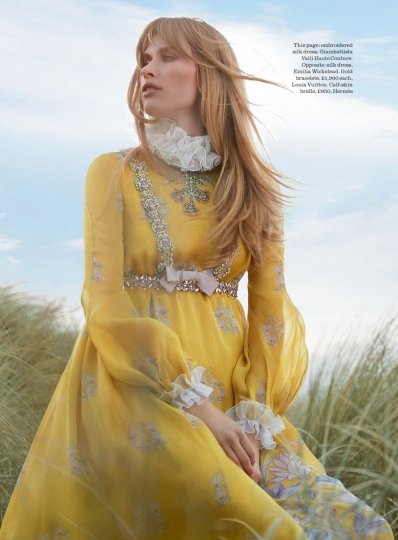 Annemara Post for Town & Country June 2017, photographer Richard Phibbs, stylist Martha Ward 