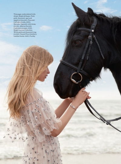 Annemara Post for Town & Country June 2017, photographer Richard Phibbs, stylist Martha Ward 