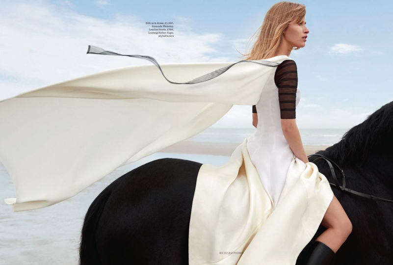 Annemara Post for Town & Country June 2017, photographer Richard Phibbs, stylist Martha Ward 