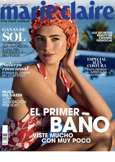 Sanne Vloet for Spanish Marie Claire June 2017, photographer  Sergi Pons, stylist Rut Baticón 
