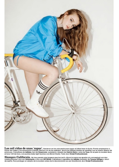 Roos van Eendenburg for La Vaguarda June 2017, photographer. Carlos Moreno, stylist Florence Reveilaud 