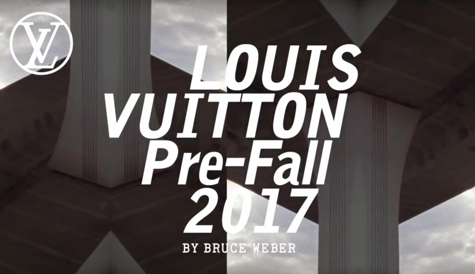 Estella Boersma for Pre-Fall collection Louis Vuitton, director Bruce Weber 