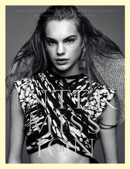 Estella Boersma for Intermission Magazine, photographer John Scarisbrick, stylist Robert Rydberg 