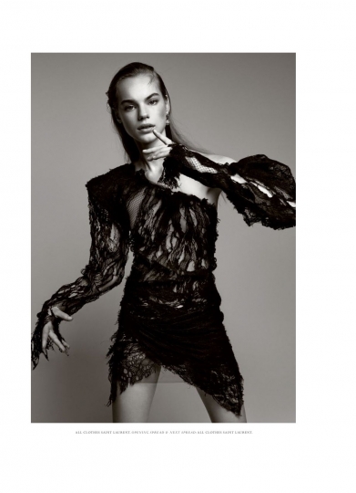 Estella Boersma for Intermission Magazine, photographer John Scarisbrick, stylist Robert Rydberg 