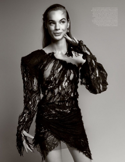 Estella Boersma for Intermission Magazine, photographer John Scarisbrick, stylist Robert Rydberg 