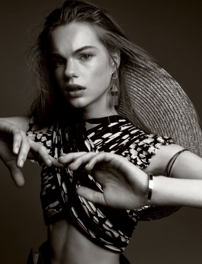 Estella Boersma for Intermission Magazine, photographer John Scarisbrick, stylist Robert Rydberg 