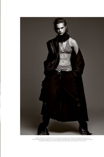 Estella Boersma for Intermission Magazine, photographer John Scarisbrick, stylist Robert Rydberg 