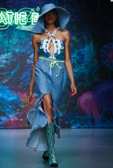 Kiara Velthuis men shows London SS 2018 Keaty Eary