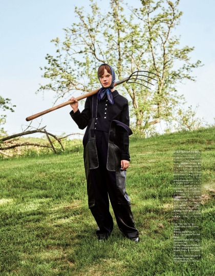 Estella Boersma for Vogue Nippon August 2017, photographer Giampaolo Sgura, stylist Paul Cavaco 