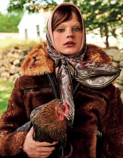 Estella Boersma for Vogue Nippon August 2017, photographer Giampaolo Sgura, stylist Paul Cavaco 