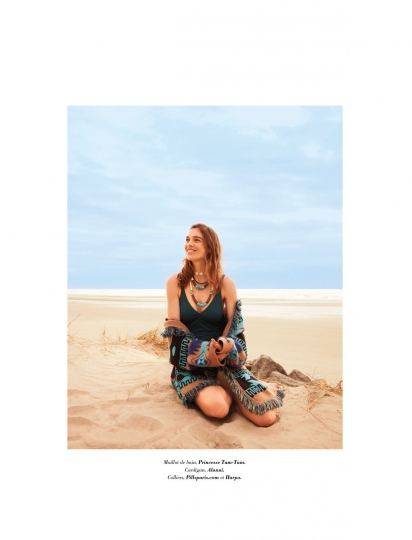 Kim Noorda for French glamour August 2017 , photographer Ryan Brabazon, stylist Virginie Benarroch 