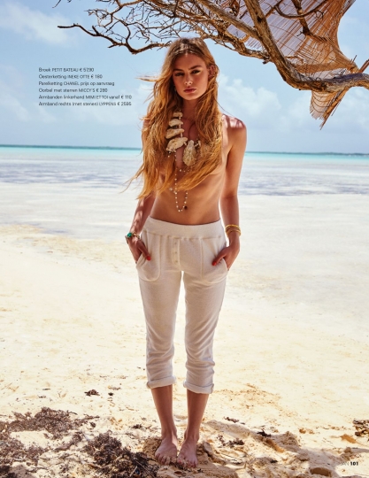 Hanna Verhees for Jan Magazine September 2017, photographer Roger Neve, stylist Ramona Da Cruz, hair and make-up Magdalena Loza 