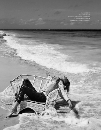 Hanna Verhees for Jan Magazine September 2017, photographer Roger Neve, stylist Ramona Da Cruz, hair and make-up Magdalena Loza 