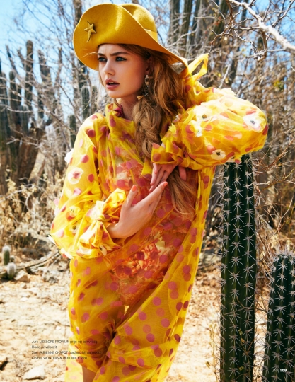 Hanna Verhees for Jan Magazine September 2017, photographer Roger Neve, stylist Ramona Da Cruz, hair and make-up Magdalena Loza 