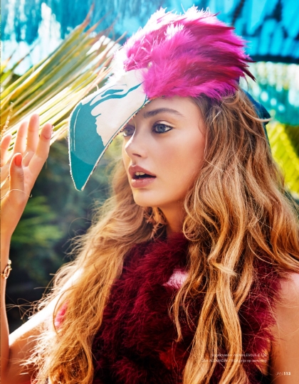 Hanna Verhees for Jan Magazine September 2017, photographer Roger Neve, stylist Ramona Da Cruz, hair and make-up Magdalena Loza 