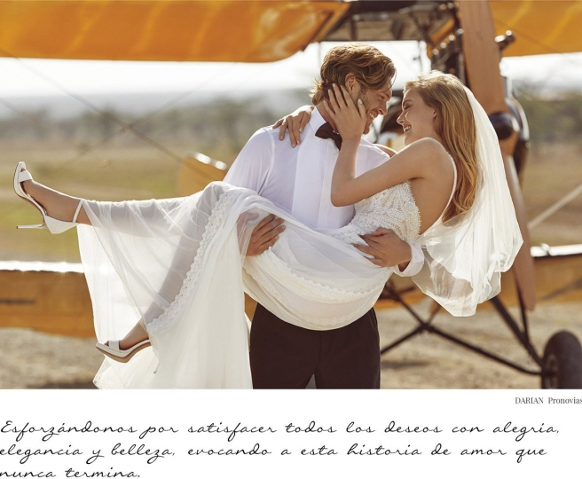 Hanna Verhees for Pronovias Campaign 2018, photographer Miguel Reveriego, stylist Belen Antolin 