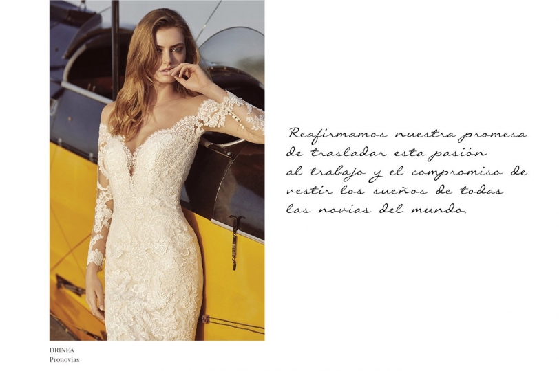 Hanna Verhees for Pronovias Campaign 2018, photographer Miguel Reveriego, stylist Belen Antolin 