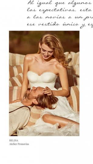 Hanna Verhees for Pronovias Campaign 2018, photographer Miguel Reveriego, stylist Belen Antolin 