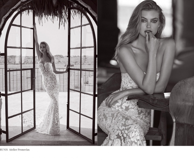 Hanna Verhees for Pronovias Campaign 2018, photographer Miguel Reveriego, stylist Belen Antolin 