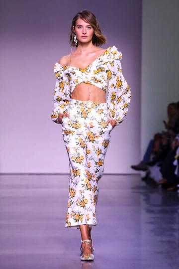 Sanne Vloet shows New York SS 2018 Zimmermann