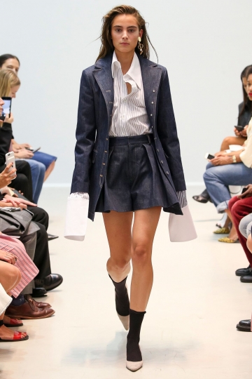 Romy Schönberger shows NY SS 2018 Mathew Adams Dolan