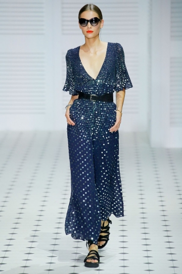 Romy Schönberger shows London SS 2018 Temperley London